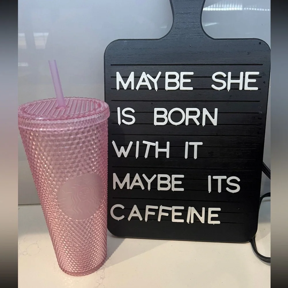 Starbucks Indonesia Glitter Bling Pink Venti Studded Tumbler